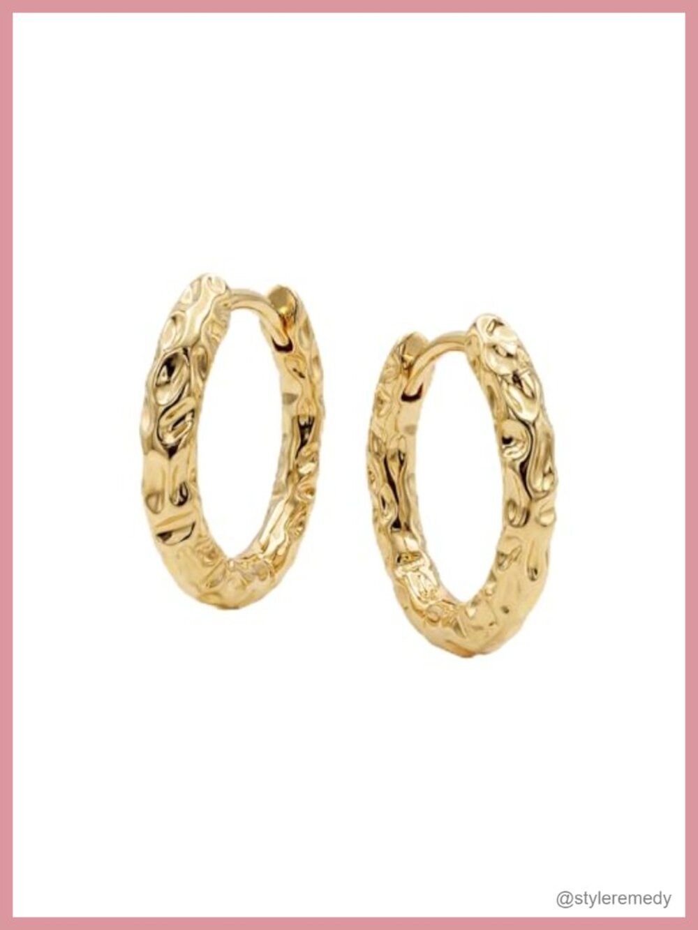 14k Gold Plated Huggie Hoop Earrings Cubic Zirconia Small Hoops Lightweight - Picture 1 of 6
